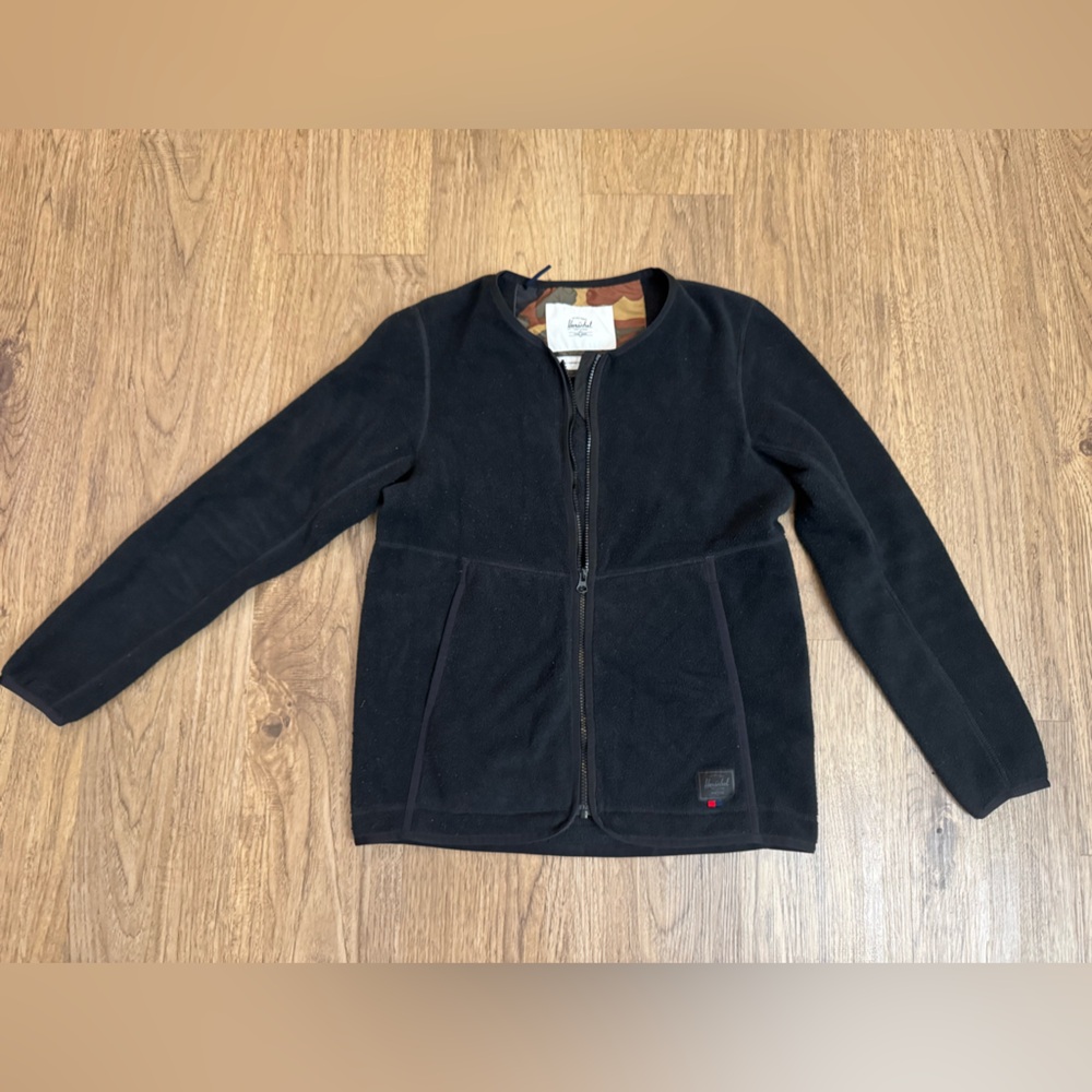Herschel Supply Company Black Fleece Vest
